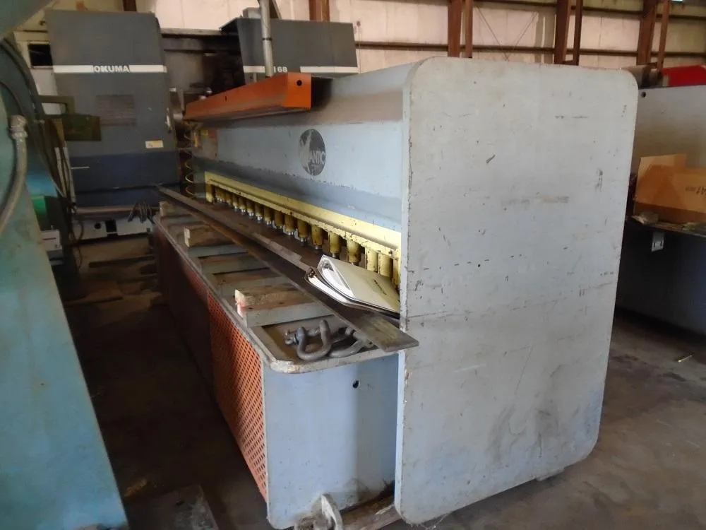 10GA X 10' ATLANTIC MODEL HDM 10X10 HEAVY DUTY MECHANICAL SHEAR