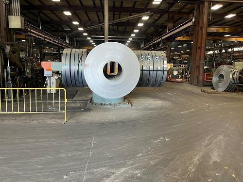 72” X 60,000# MICO FOUR ARM COIL STORAGE TURNSTILE