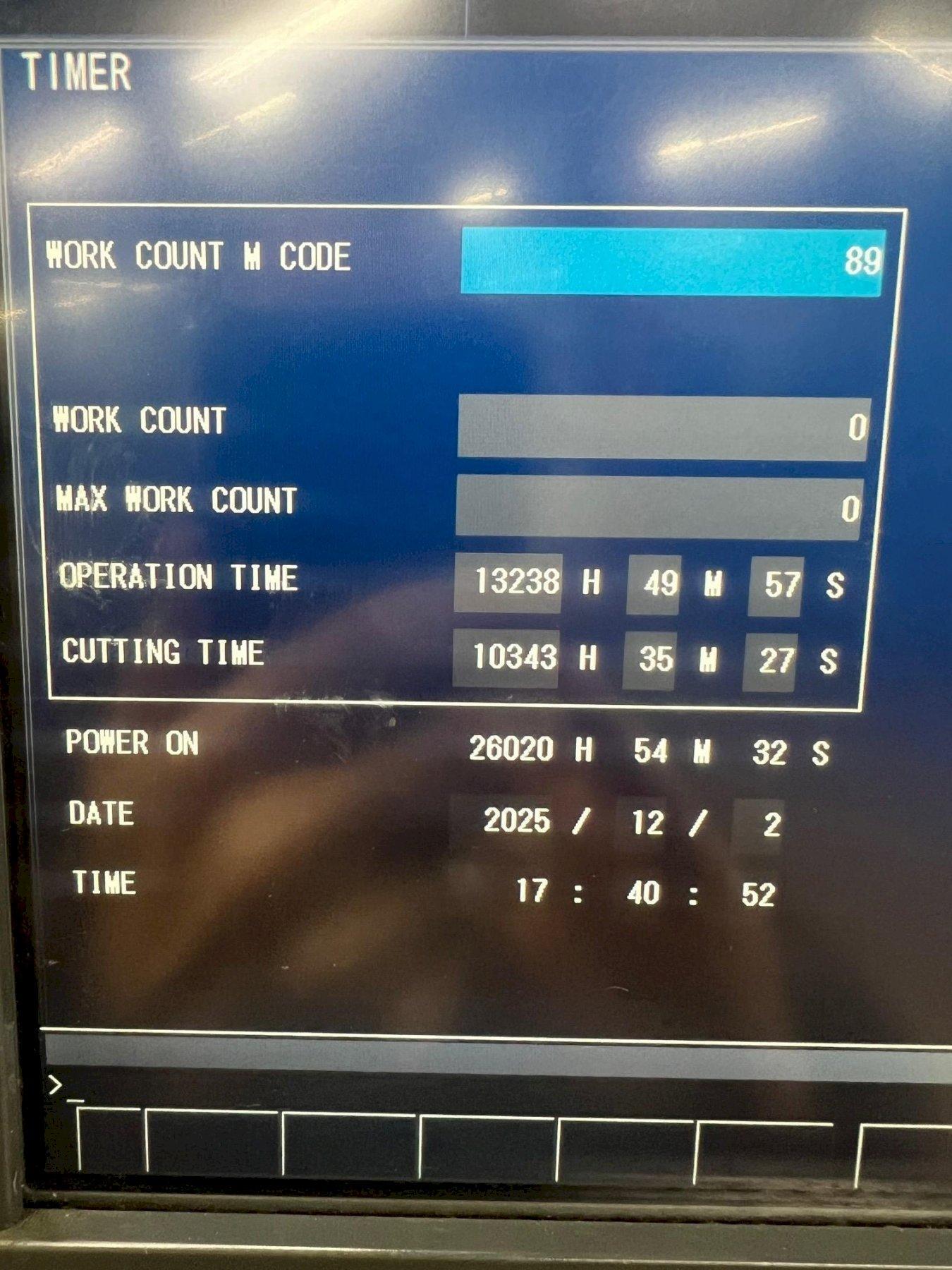 MORI SEIKI NL3000/3000 CNC TURNING MACHINE WITH LIVE TOOLING