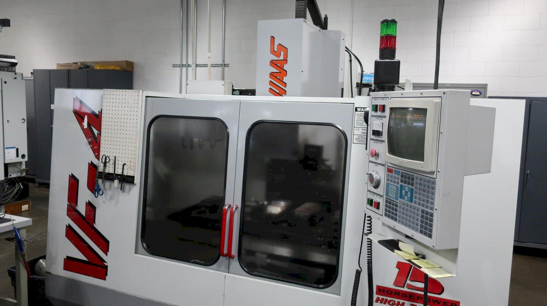 Haas VF4 CNC Vertical Machining Center, Year 1997