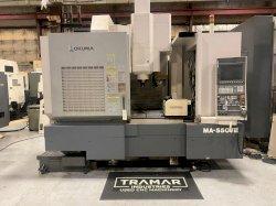 Okuma MA-550VB CNC 5-Axis Vertical Machining Center For Sale - 2008