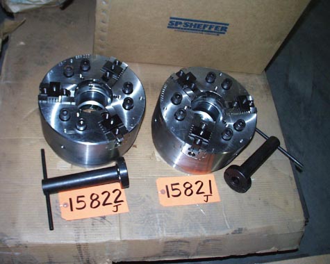 10″ SP, Mdl.CC, 3-Jaw Power Chuck,3″ thru hole,A1-8 back,