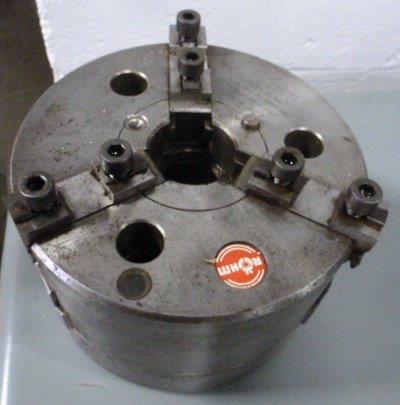 6-1/4″ Rohm, 3-Jaw Power No. DURO-NC-160, A1-5, 5500 RPM