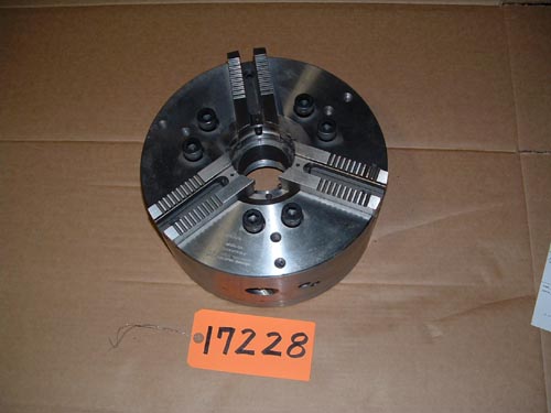12″ Cushman, 3-Jaw Power Chuck,Md.1059012-A08C-U-01051,A-8 back