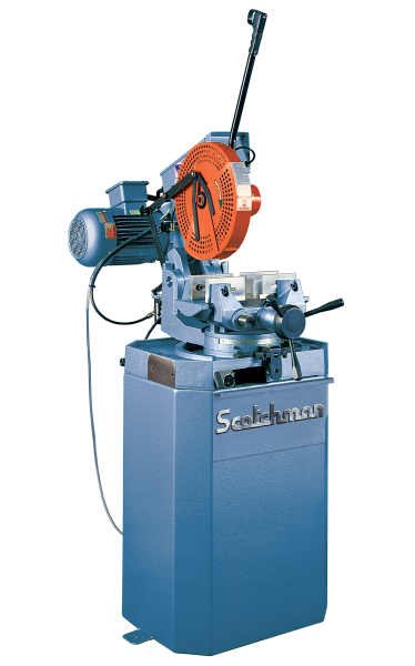 14″ SCOTCHMAN CPO 350 NF, Miter, 1500/3000 RPM, 3″ Solid Rounds, 3 HP, New
