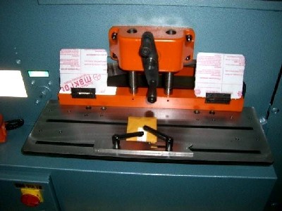 6″ x 6″ x 3/8″, SCOTCHMAN, No.6509-24M, Hyd., Punch, Bar Shear, New