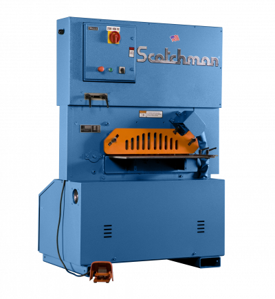 1/2″ x 2′, SCOTCHMAN, No. 610, Hyd., 12″ x 1″ Cap., Back Gauge, 10 HP, New