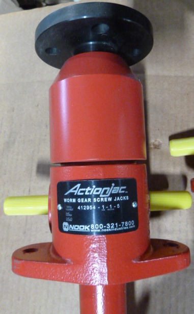 Actionjac, Ball Screw Jacs, Worm Gear Screw Jack, 1 Ton High Lead, New, (6) Available