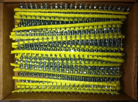 Screws,No.X1S1016, 5/16 HEX #10×1″,Approx.1500 screws per box(33)Boxes Available