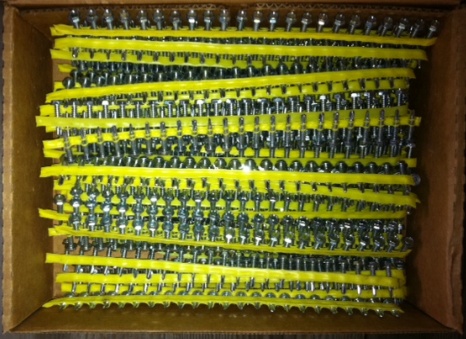 Screws,No.X1S1016, 5/16 HEX #10×1″,Approx.1500 screws per box(33)Boxes Available