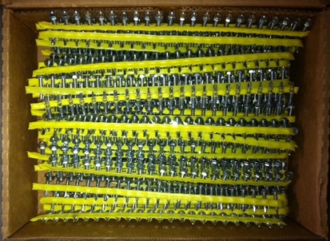 Screws,No.X1S1016, 5/16 HEX #10×1″,Approx.1500 screws per box(33)Boxes Available