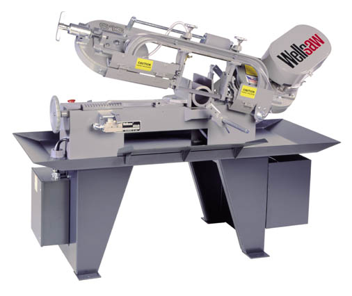 6" x 13" WELLSAW Horizontal Band Saw No. 613, 50-250 FPM, 1 HP, 3/4" Blade, Coolant, New