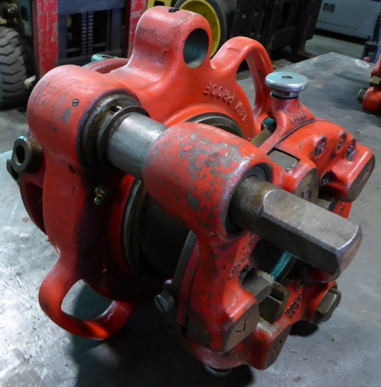RIDGID Geared Pipe Threader No. 141, 2-1/2″ – 4″ Capacity Pipe & Conduit