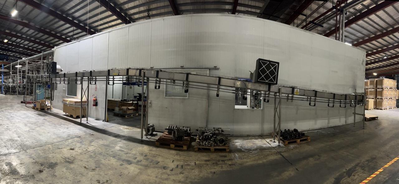 Krones AirCo 1UFT-TRANSPORT Air Conveyor, 2005