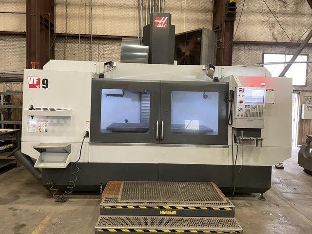 Haas VF-9/50 VMC, 2019 – WIPS, 300 PSI TSC, 4th Axis Ready, Chip Auger