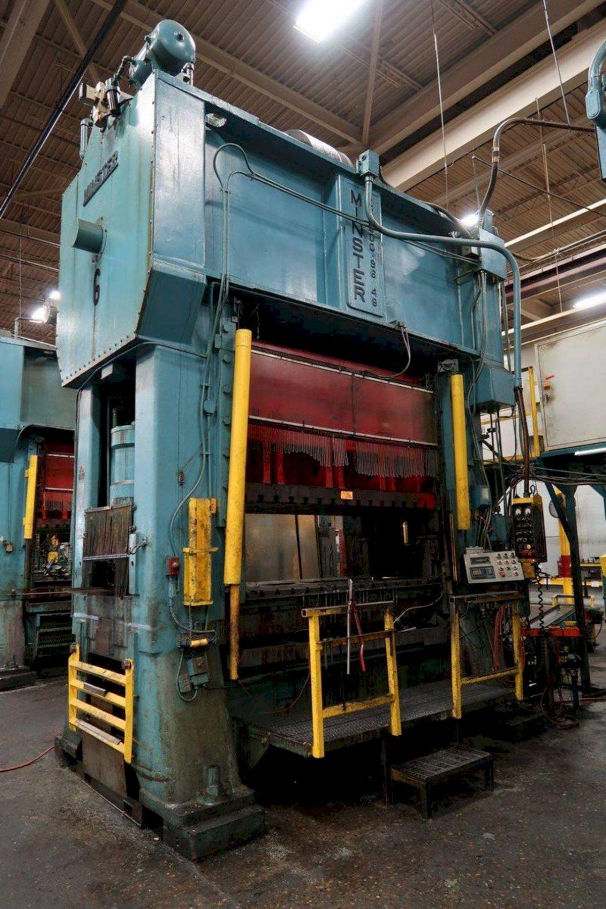 600 Ton Minster SSDC Press