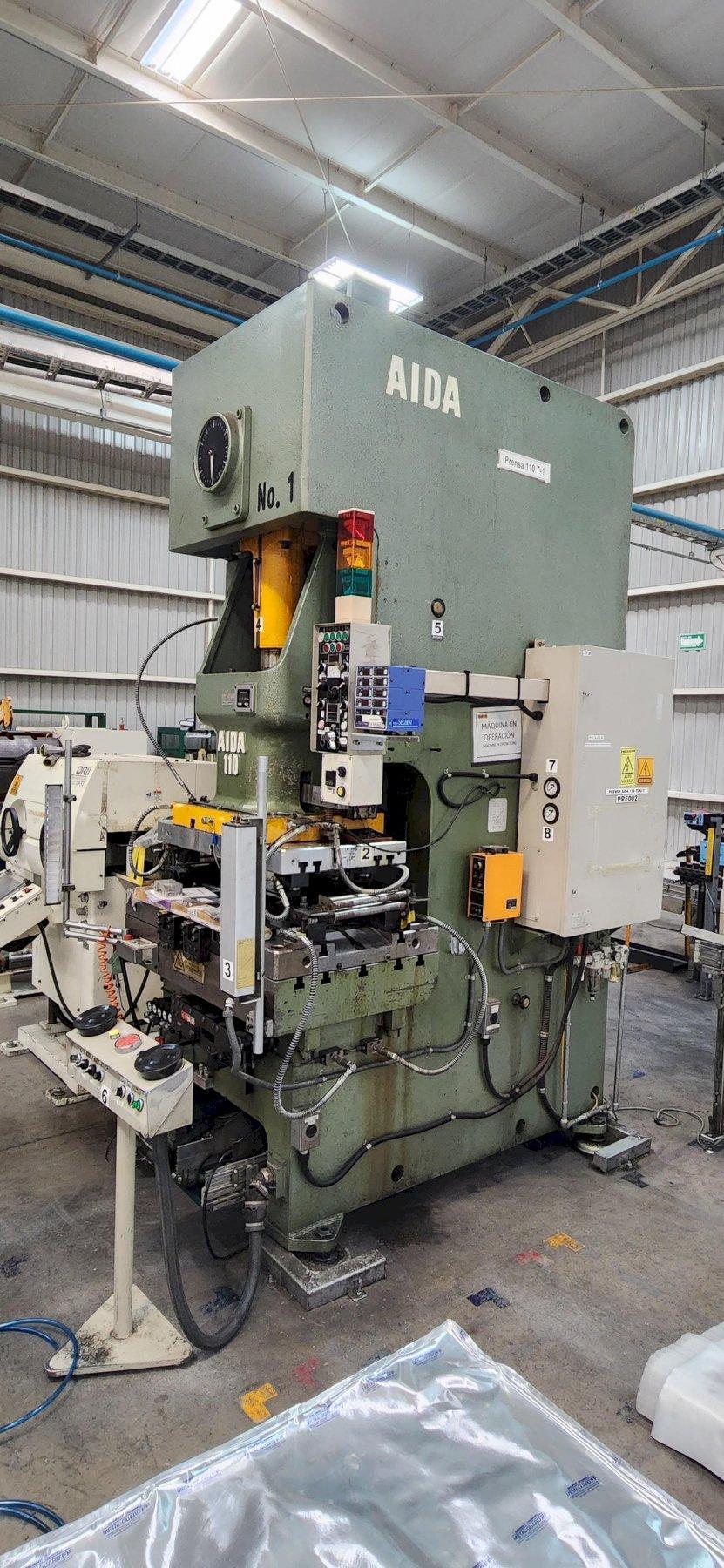 110 Ton Aida Gap Press (2 Available)