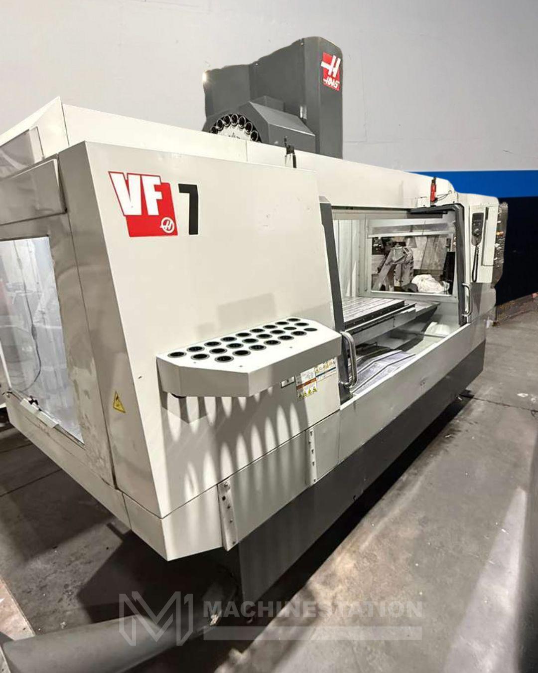 Haas VF-7/40 CNC Vertical Machining Center – 4th Axis Ready Mill