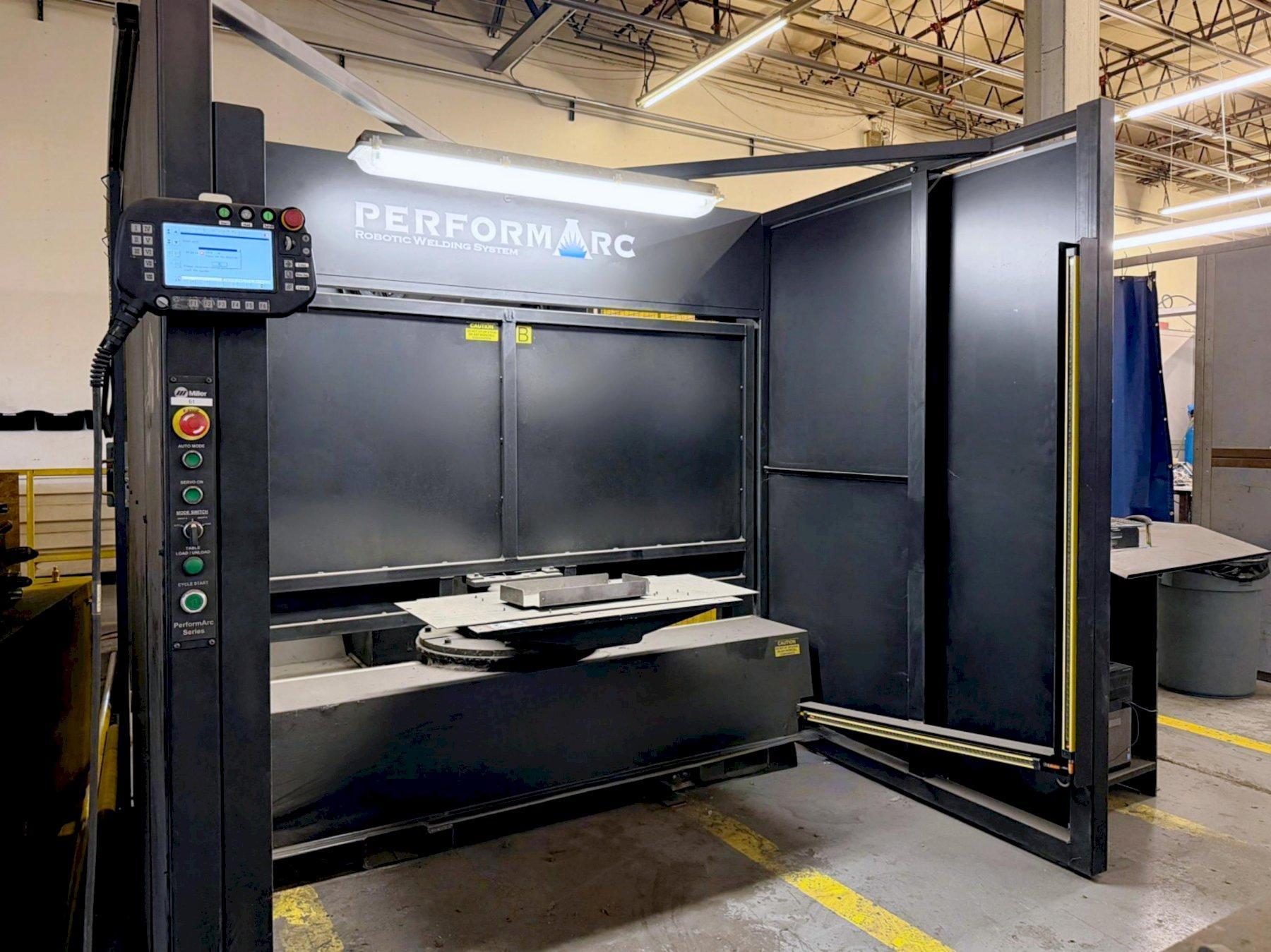 Miller PerformArc PA750S Robotic Welding Cell