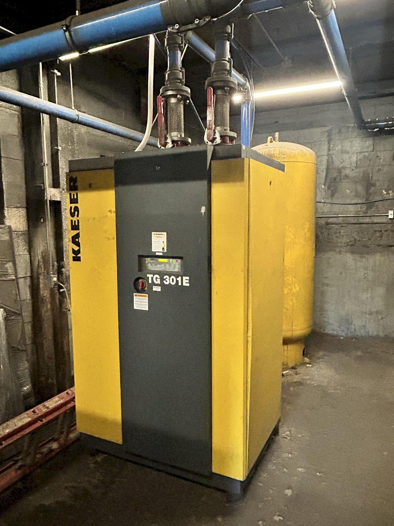 Kaeser TG301E Refrigerated Dryer, Serial #1000003350819, 1000 SCFM @ 100 PSIG, 67146 Hours