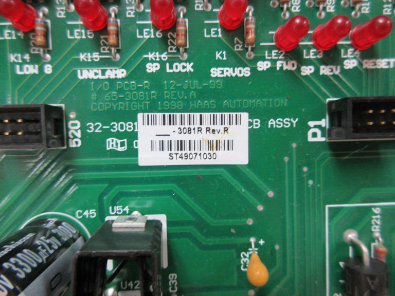 Used Haas I/O PCB Board #32-3081R Rev.R