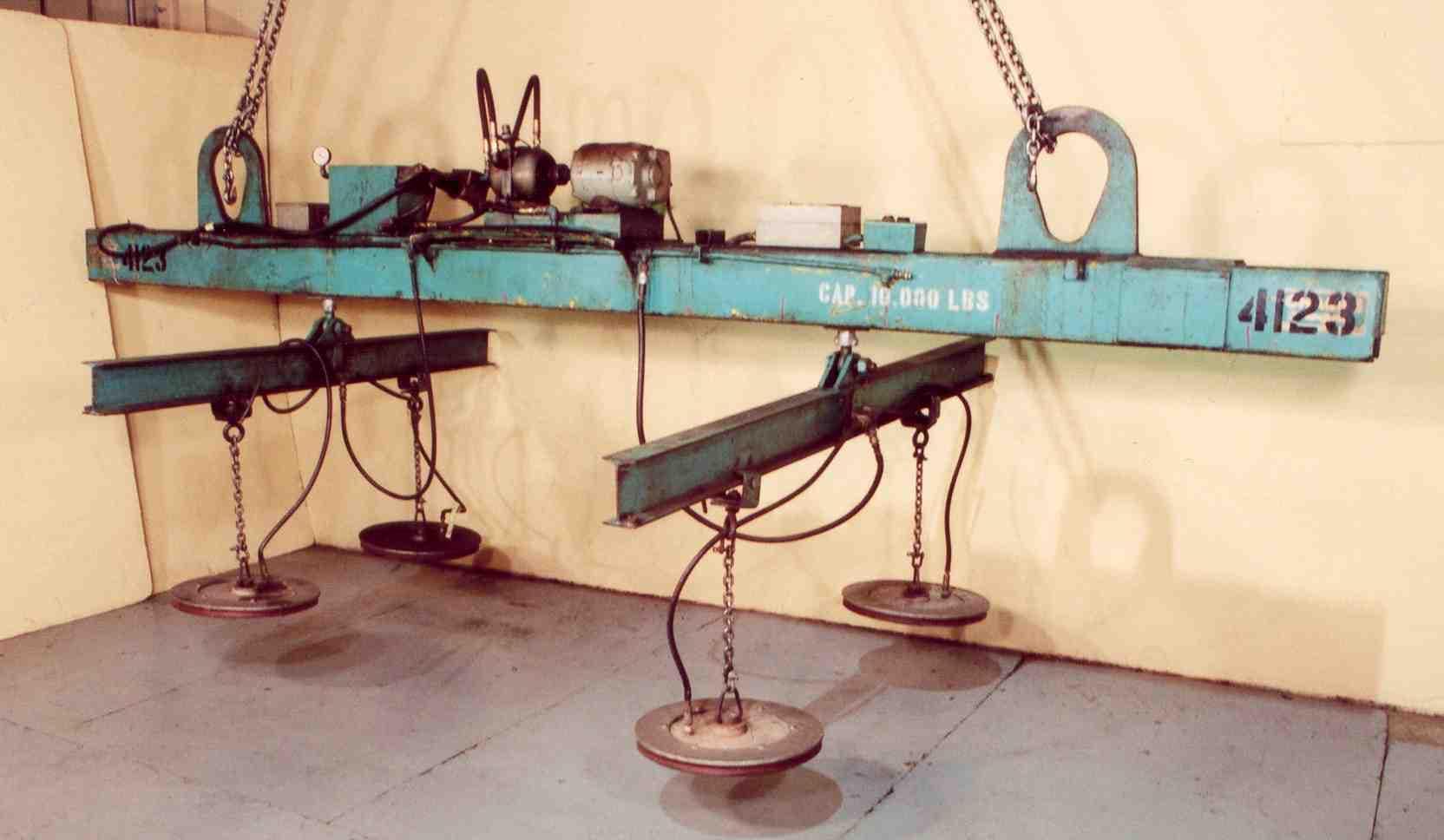 10,000 LB. X 14' VACUUM SHEET LIFTER: STOCK #16505