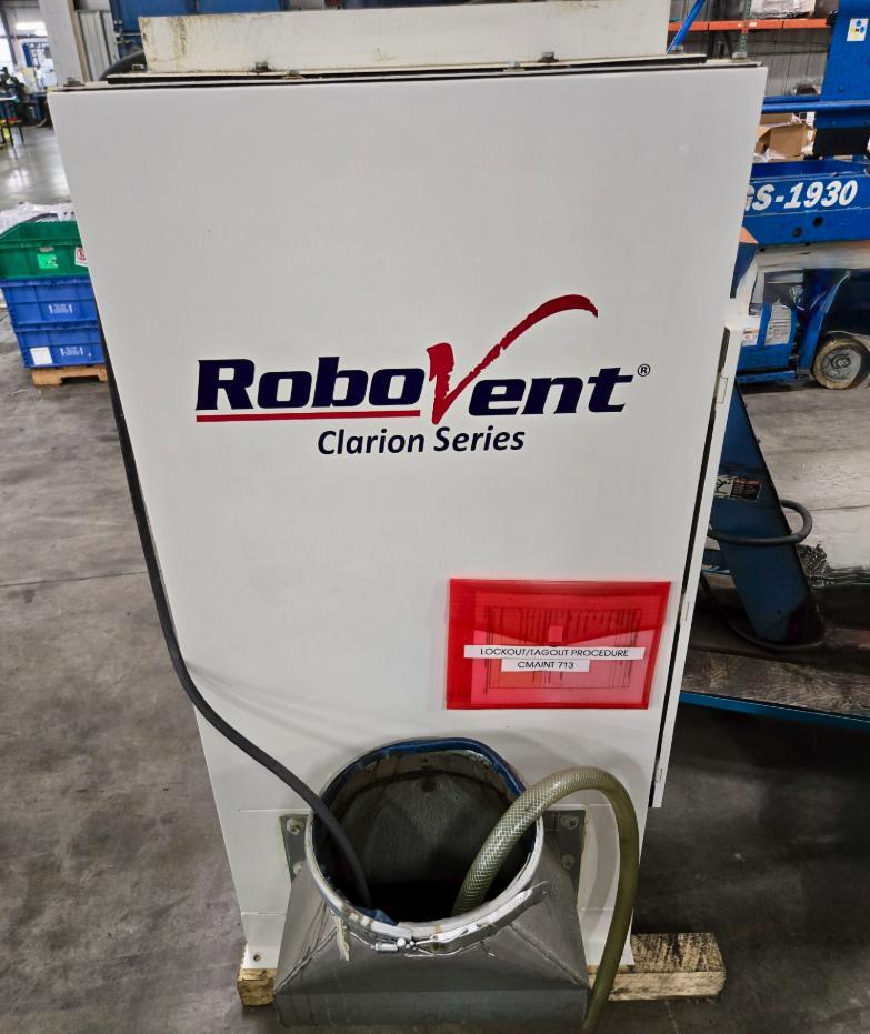 ROBOVENT CLARION CFX-2000 OIL MIST COLLECTOR. STOCK # 0984226