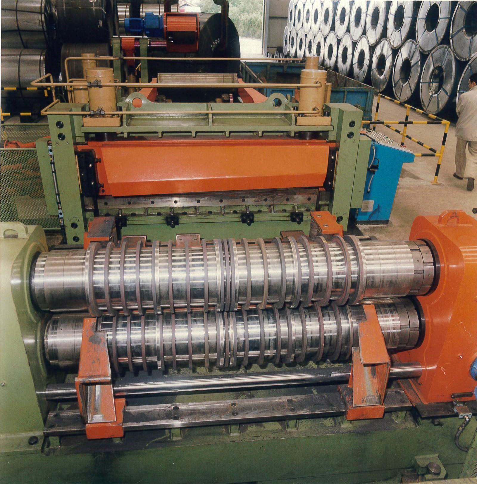 60" (1550mm)  x .250" ( 6mm) x 24 Ton Dual Head Bonak Loop Slitting Line (Revamped 2024)