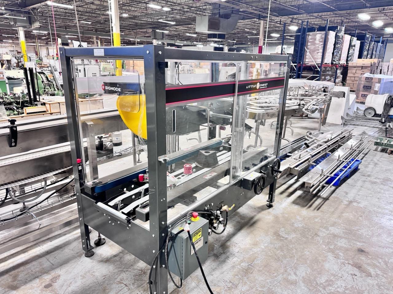 Little David CF-25T Automatic Case Erector and LD-16A Case Sealer, 2019