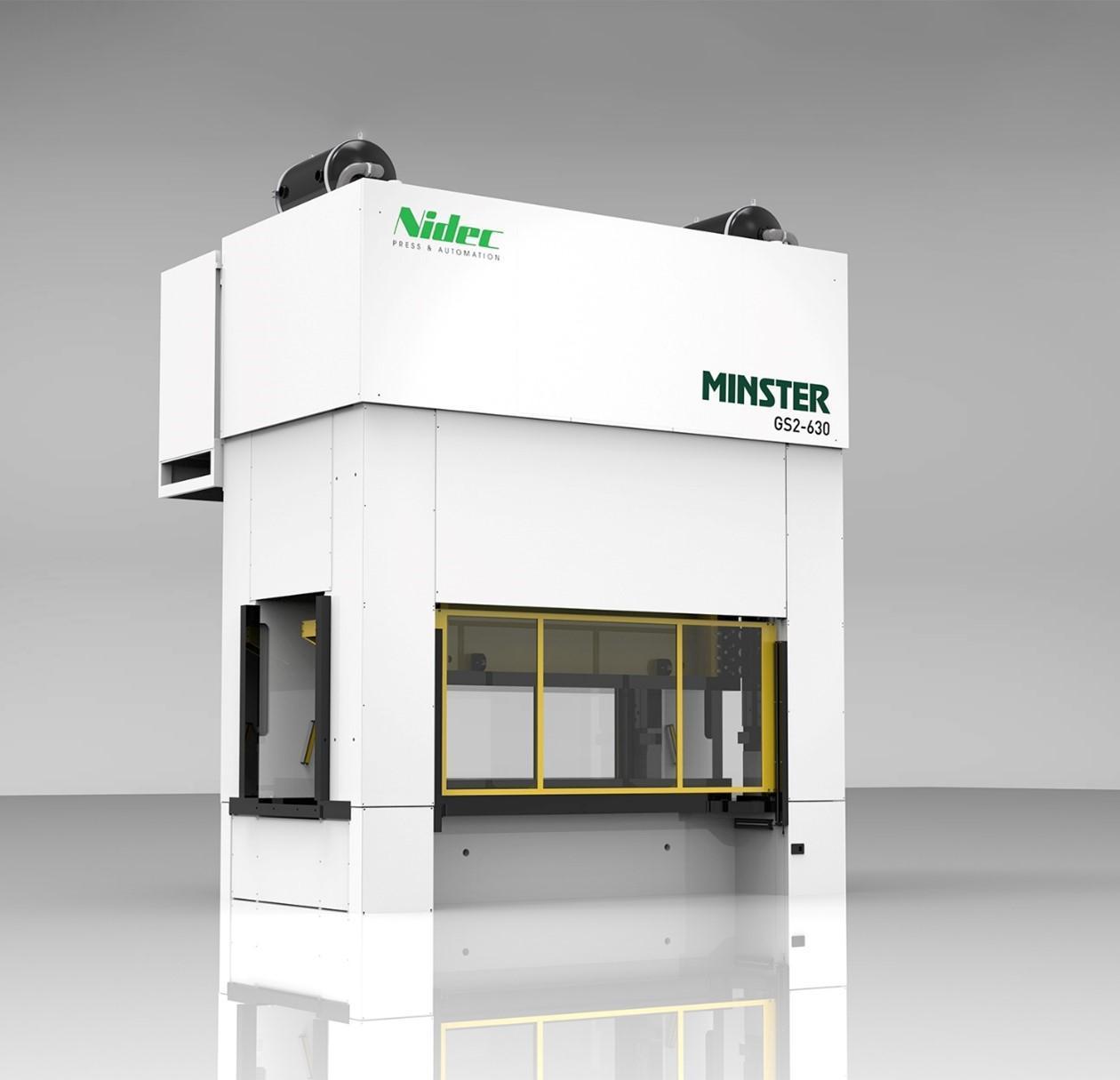 NEW Minster GS2-630-425x150 Straightside Two Point Servo Drive Press