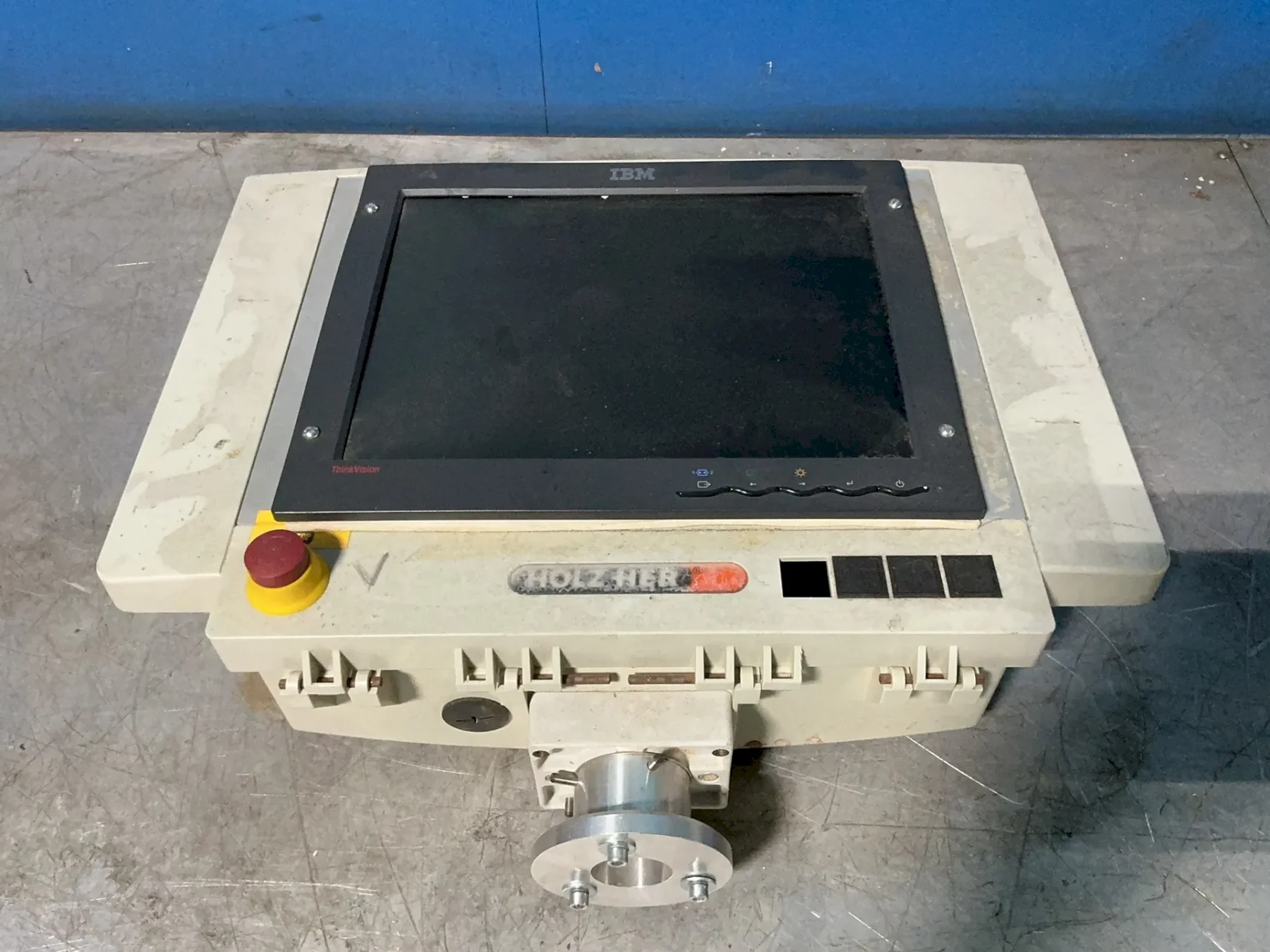 IBM MONITOR IN HOLZHER INDUSTRIAL ENCLOSURE