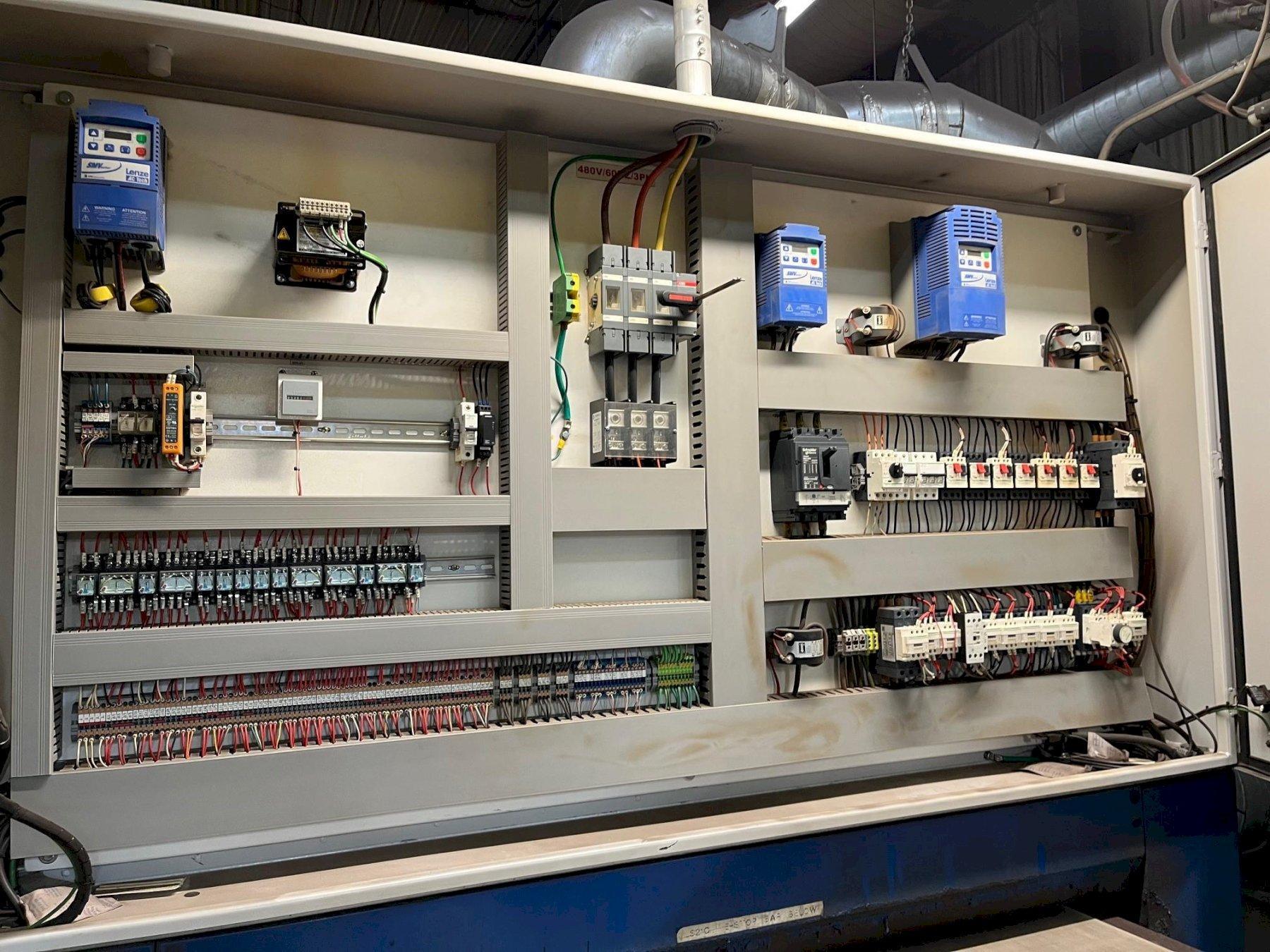 Apex Machine Group 3052M-D2SD 52″ Dry Metal Finishing Machine, 2015