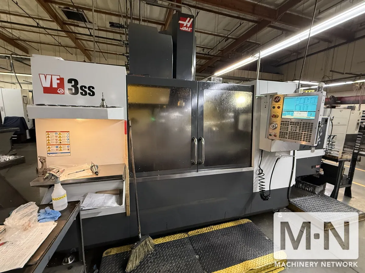 HAAS VF-3SS CNC Vertical Machining Center, 2013 w/ Pallet Changer