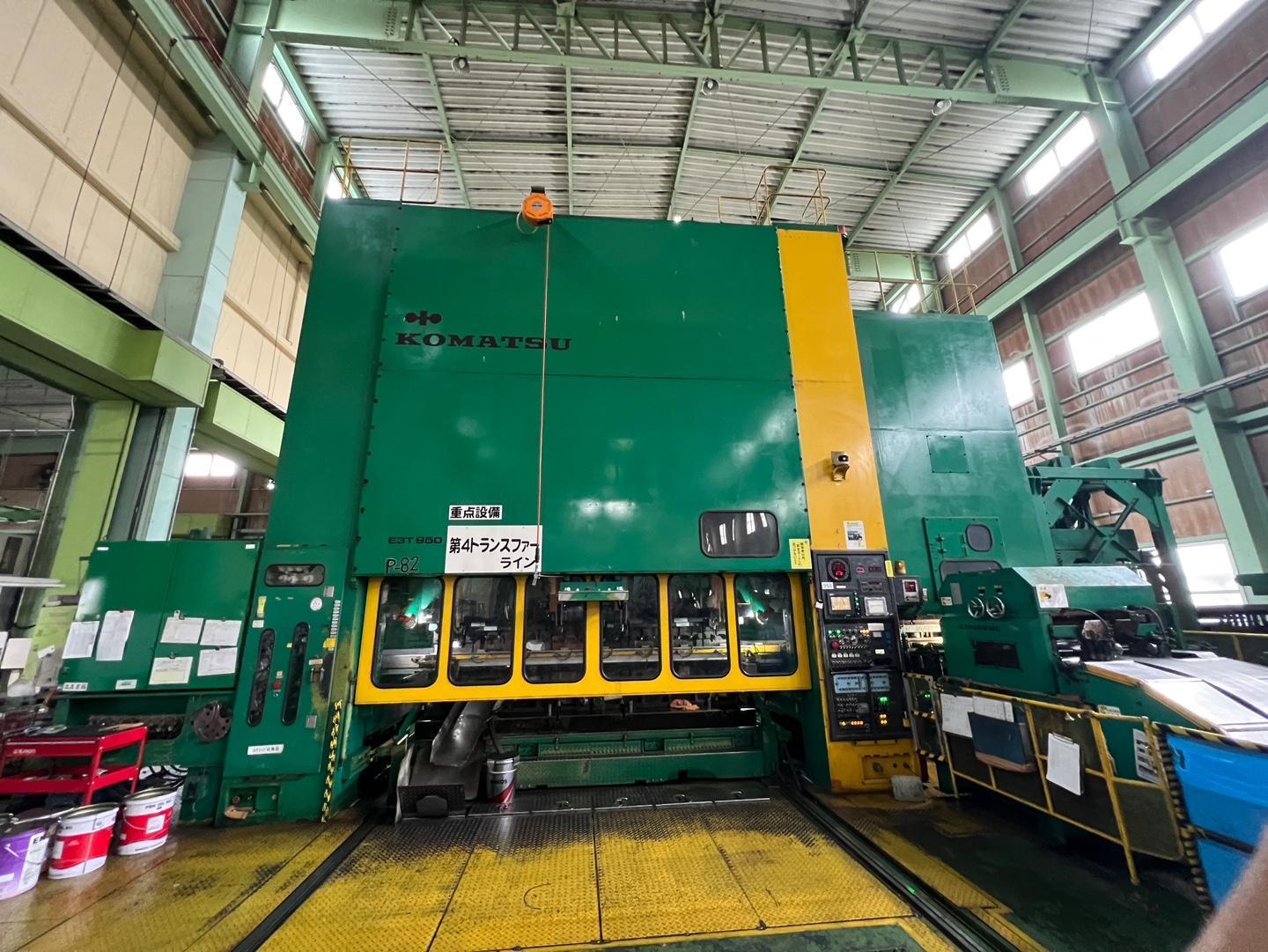 950 Ton Komatsu Transfer Press