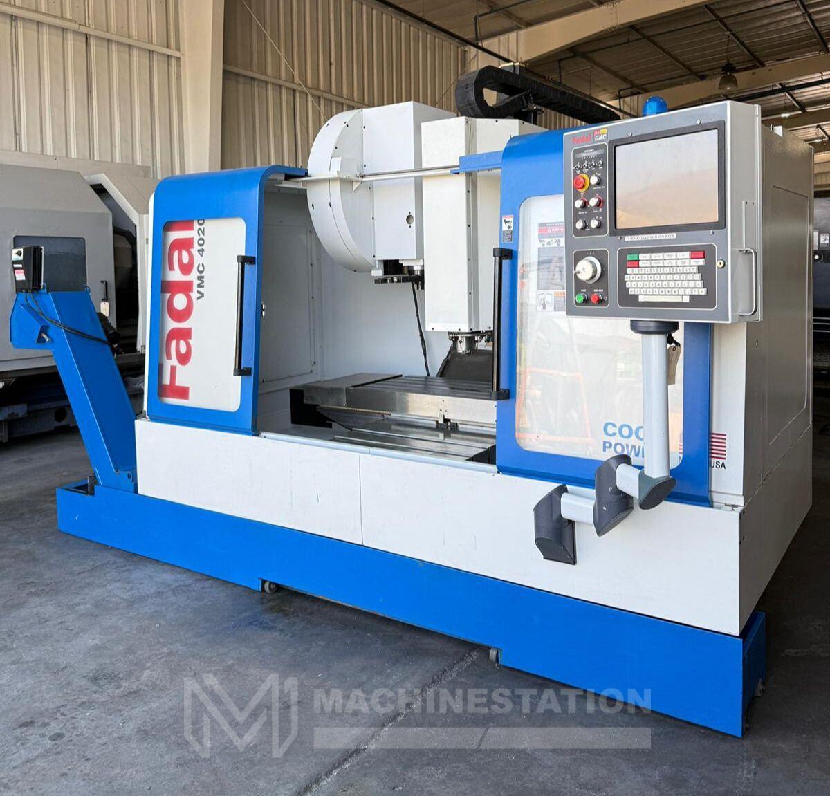 Fadal VMC 4020 HT Vertical Machining Center – Mill