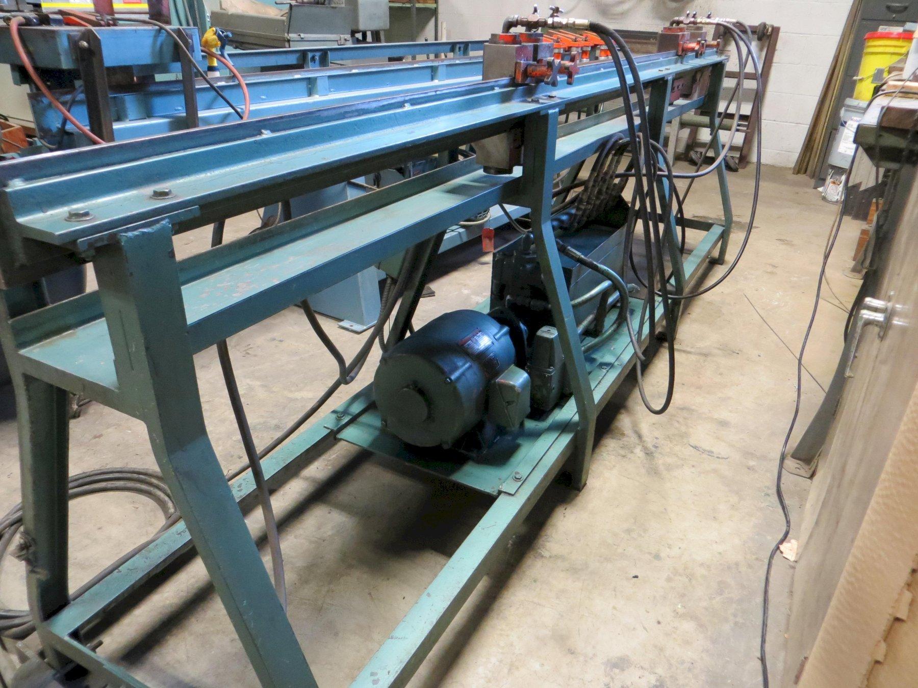 16 Ga. Lockformer SPEEDNOTCH Power Notching Machine, 10 ft