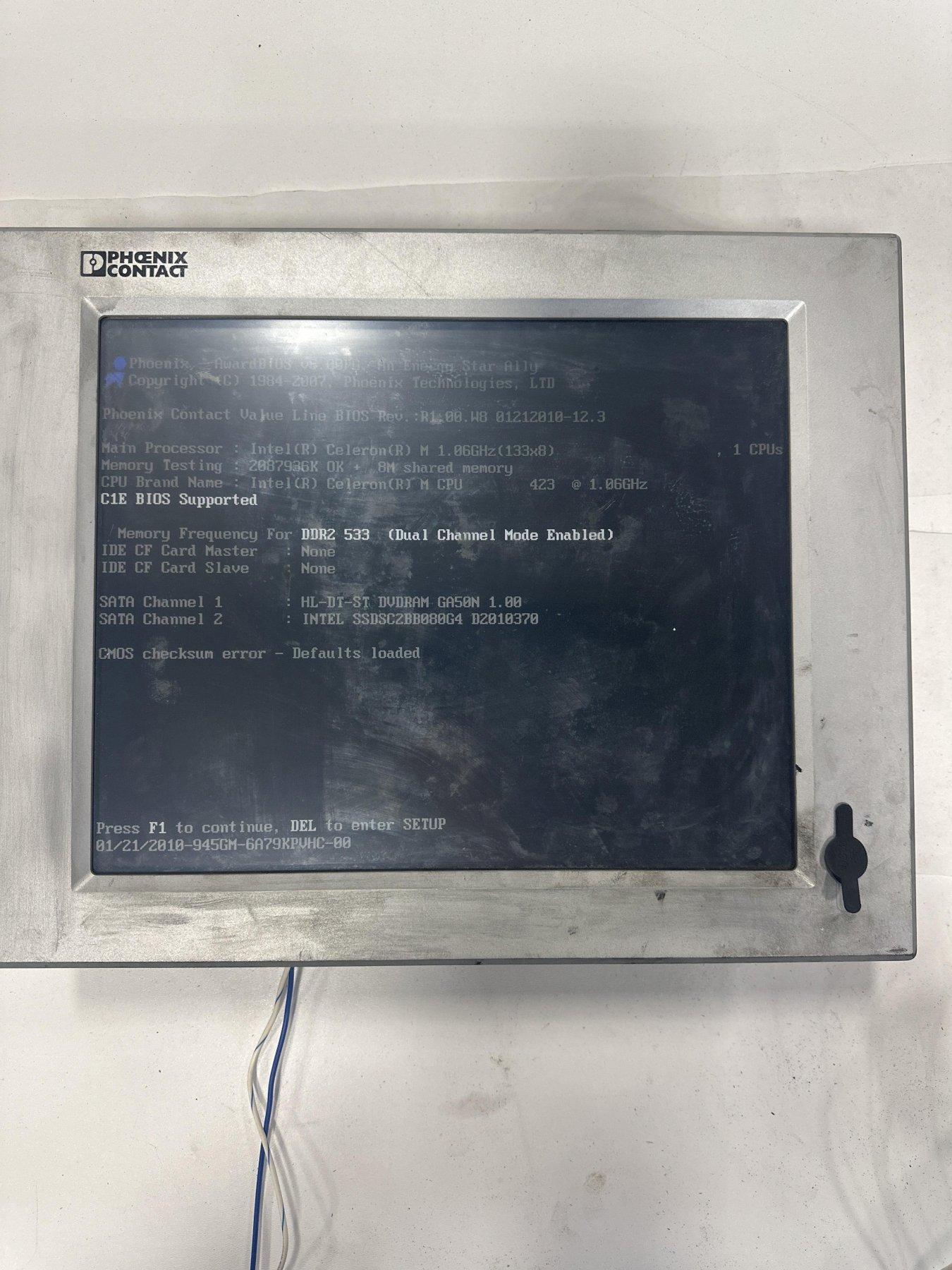 PHOENIX CONTACT 2913108 / 1452b02883 interface Panel USED