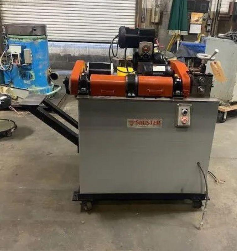 SHUSTER Model 18SFT DUAL ARBOR WIRE STRAIGHTER