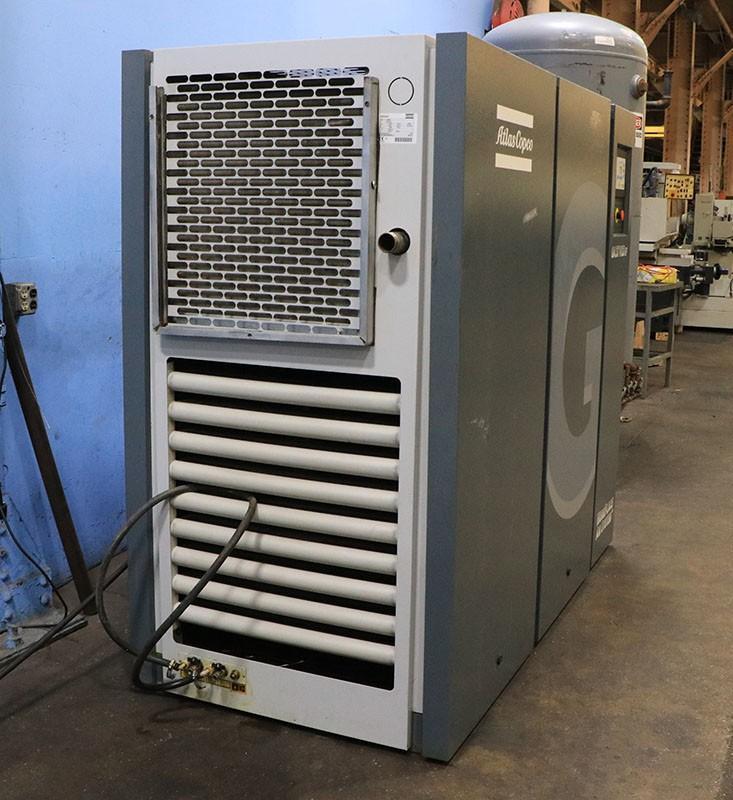 ATLAS COPCO Rotary Screw Air Compressor, Model GA37 VSD