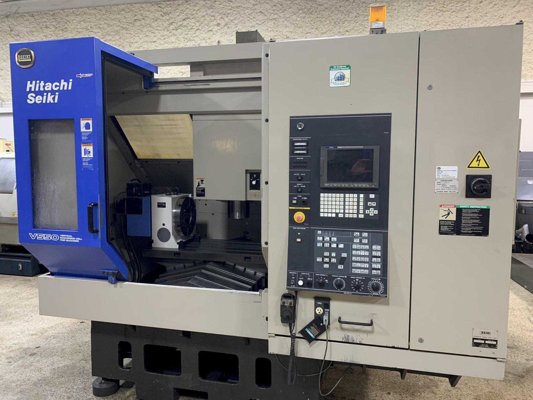 Hitachi Seiki VS50 4-Axis CNC Vertical Machining Center