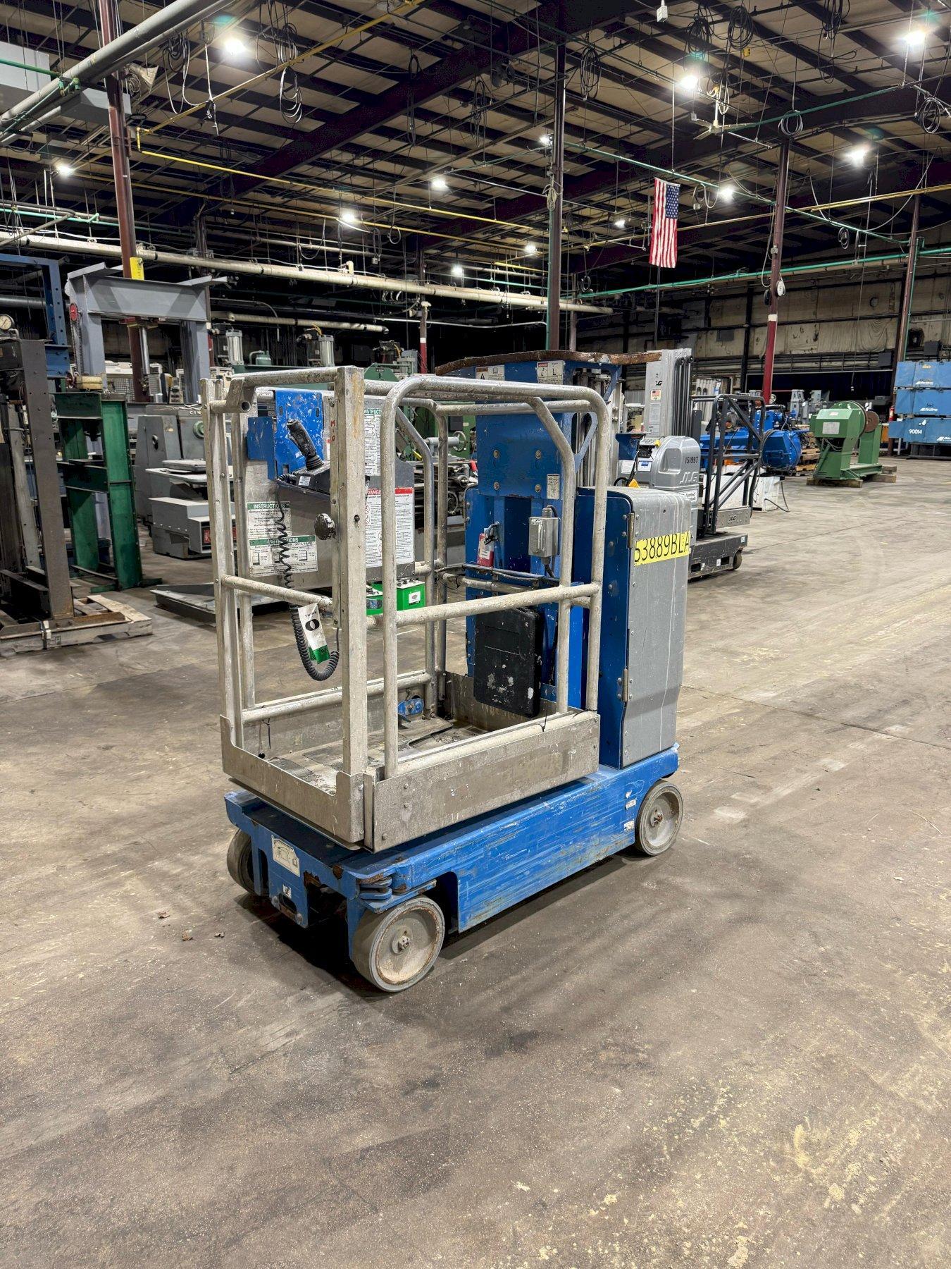 1 - PREOWNED 2017 GENIE SCISSOR LIFT, MODEL #:GR-12, S/N: GRP-50314