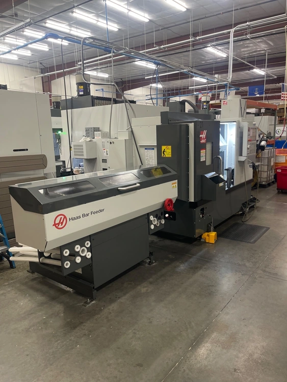 HAAS ST-20Y LIVE TOOL CNC LATHE WITH BARFEED