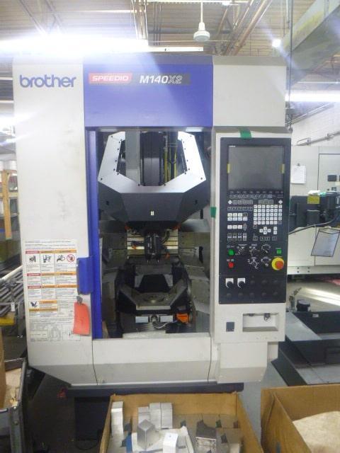 Brother Speedio M140X2 5-axis CNC Vertical Drilling, Milling, and Turning Center