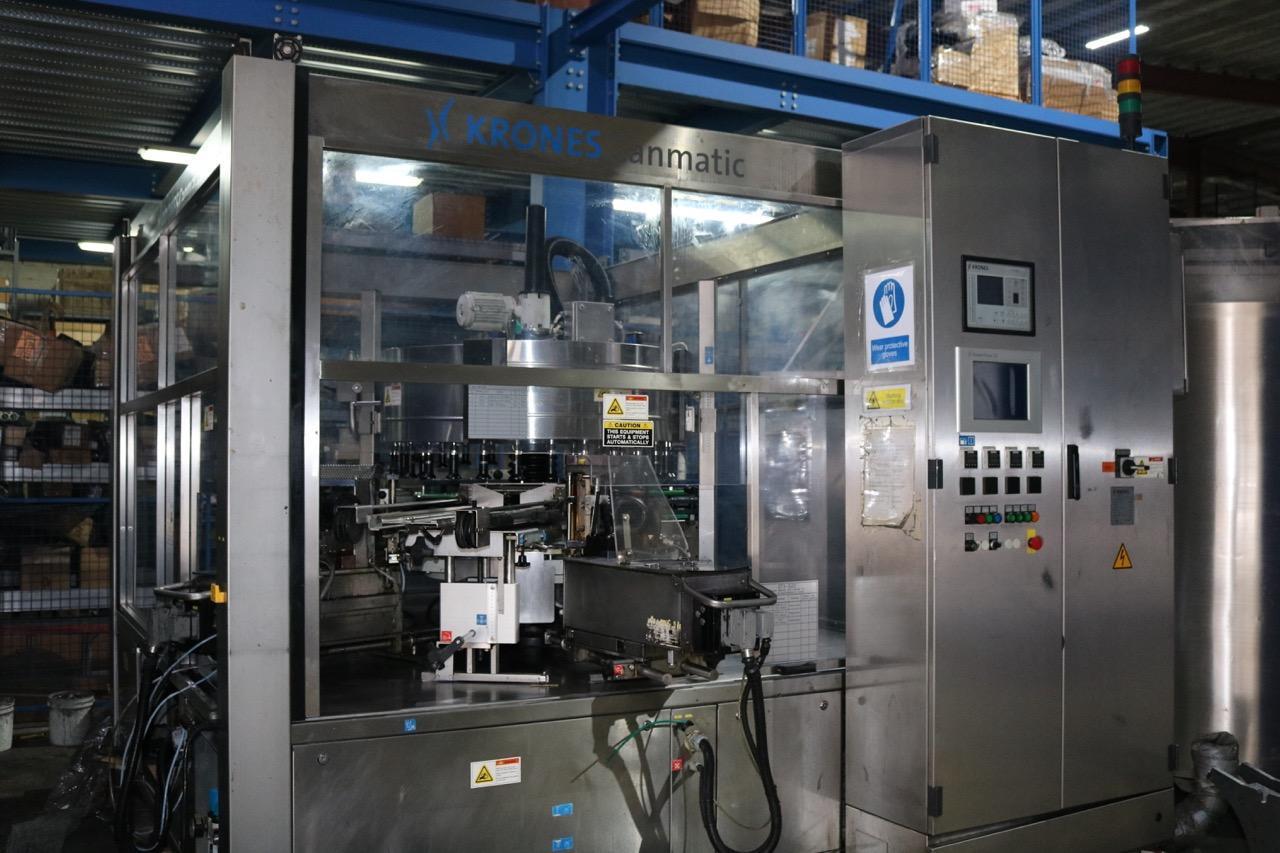 Krones Canmatic Labeler for Glass or PET Containers, 2005
