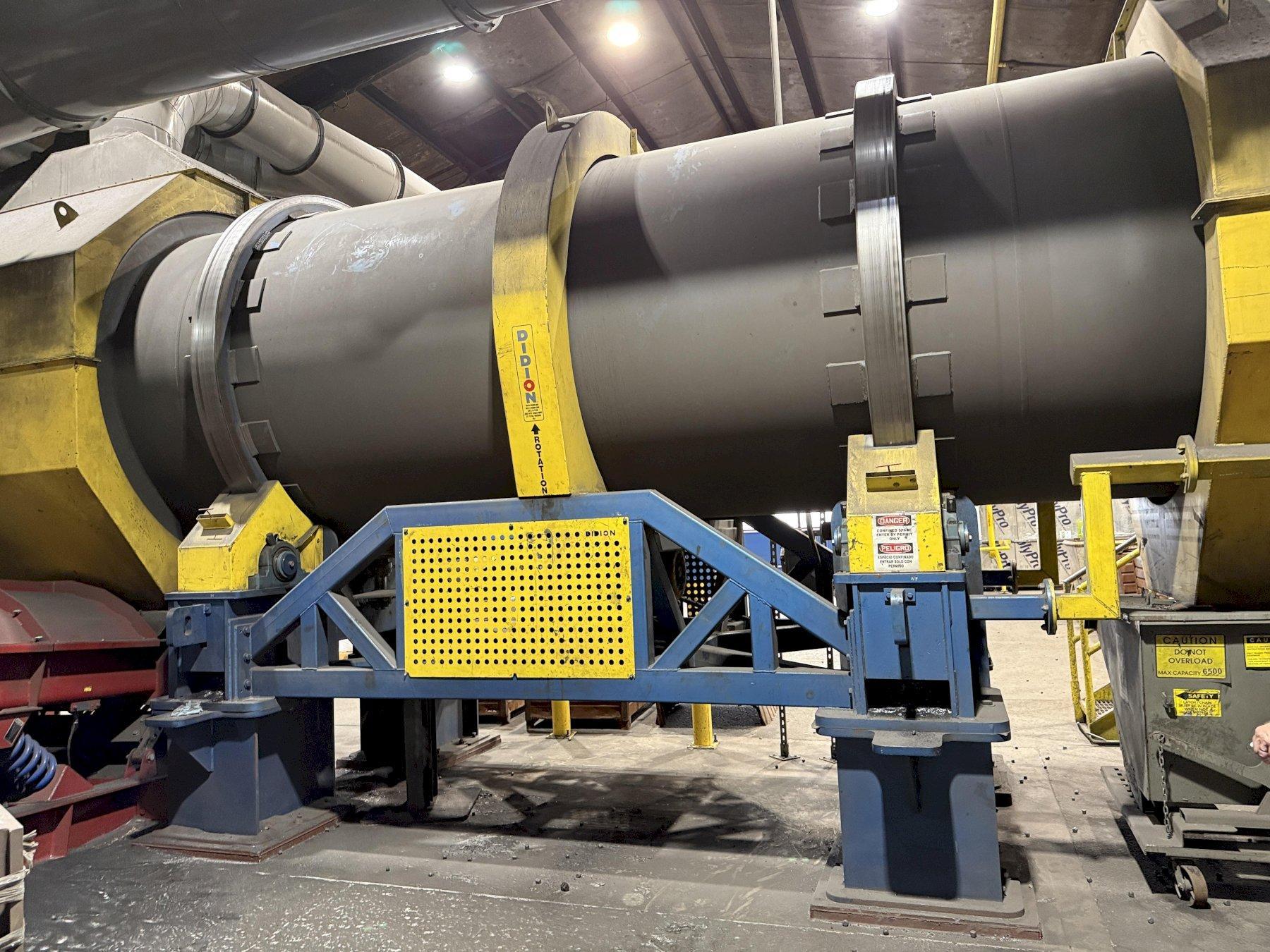 2021 Didion model200 MK7 MD media drum shakeout s/n DM1744, 40 hp, 10/21