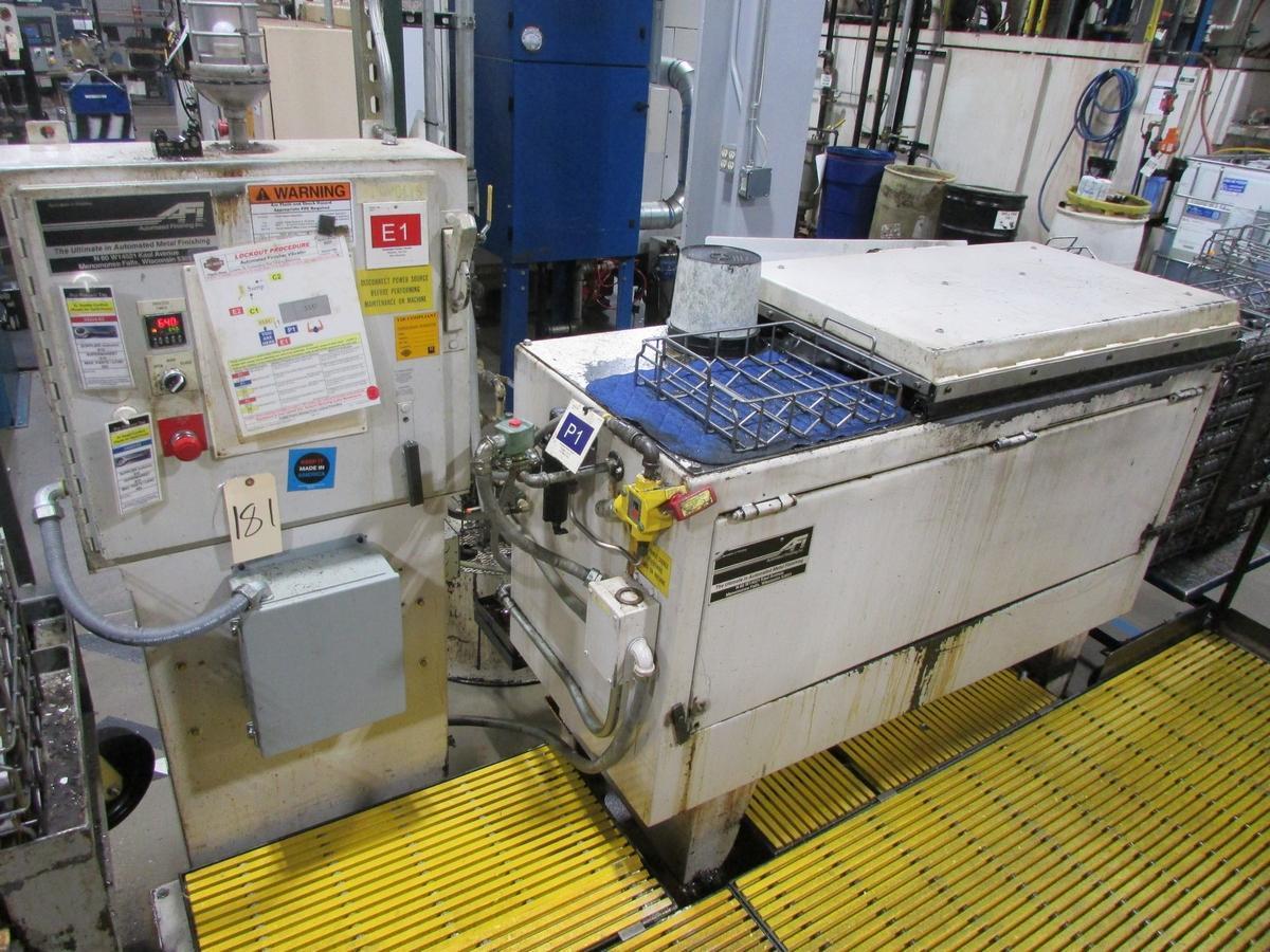 AUTOMATED FINISHING INC 2V5 VIBRATORY FINISHING MACHINE