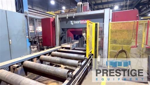 Voortman V630M CNC Beam Drill with VB1050 Miter Saw & Material Handling