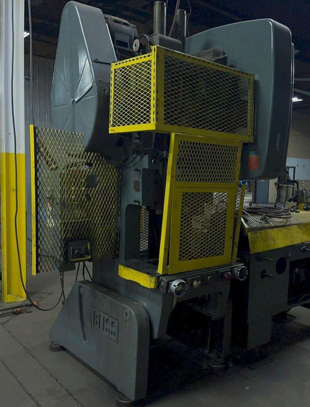 45 TON E-W BLISS C-45  BACK GEARED OBI PRESS. STOCK # 0662925