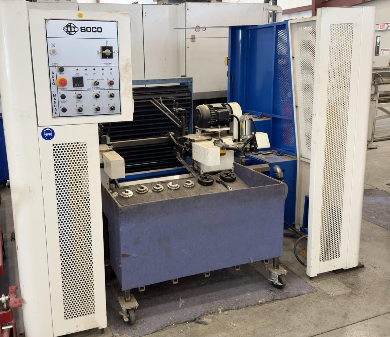 SOCO Def-FA/52 Fully Automatic Double-End Chamfering Machine, 2021