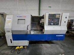 Doosan Daewoo Puma 240B Used CNC Lathe For Sale - 2004